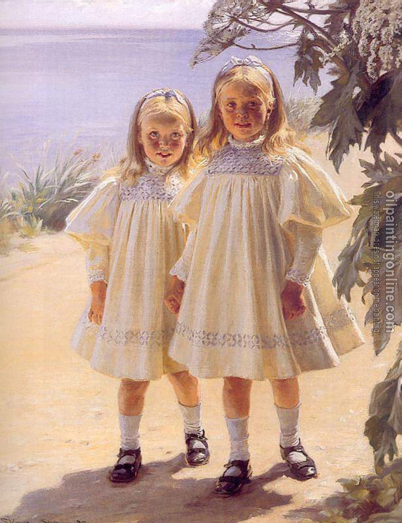 Peder Severin Kroyer - Hermanas Bentzon